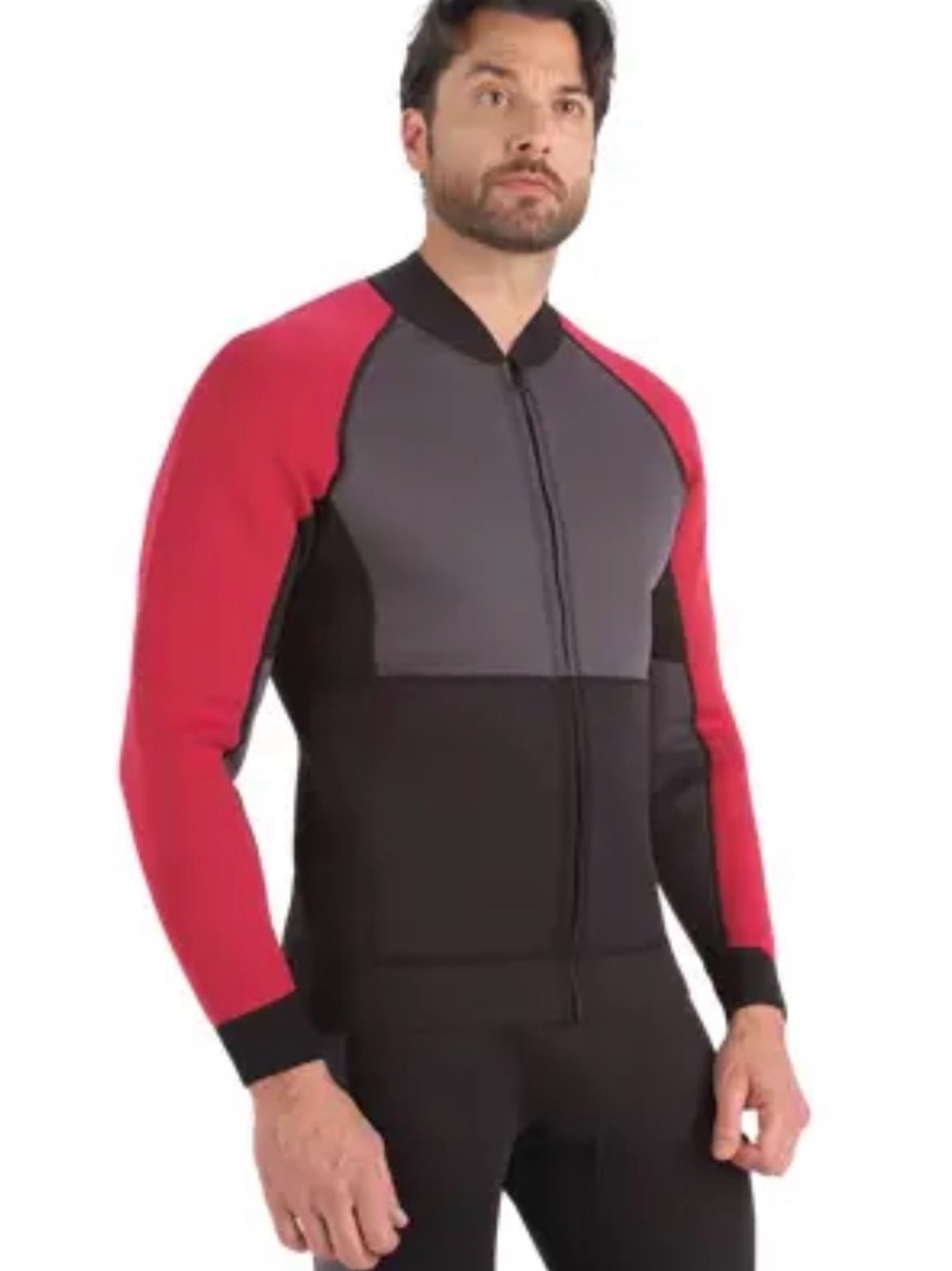 Sea-Doo Men's 2XL Montego PWC Wetsuit Jacket Stretchy Neoprene UV Protection NEW